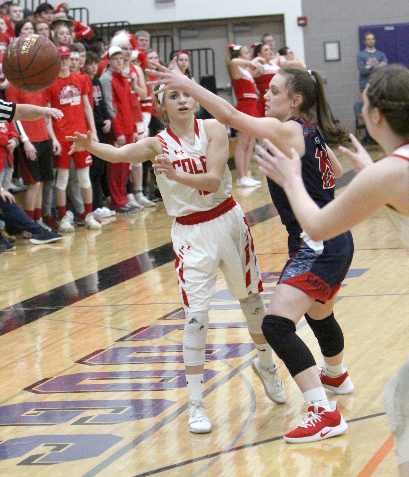 Colfax girls basketball vs Unity at Chetek-Weyerhaeuser 3-5-20